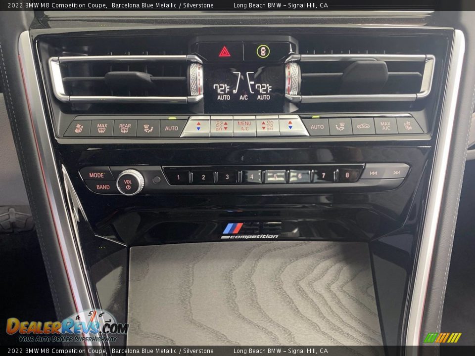 Controls of 2022 BMW M8 Competition Coupe Photo #21