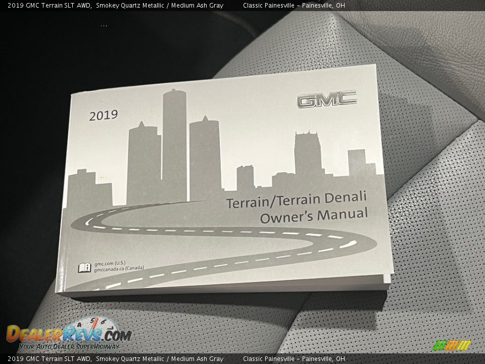 2019 GMC Terrain SLT AWD Smokey Quartz Metallic / Medium Ash Gray Photo #17