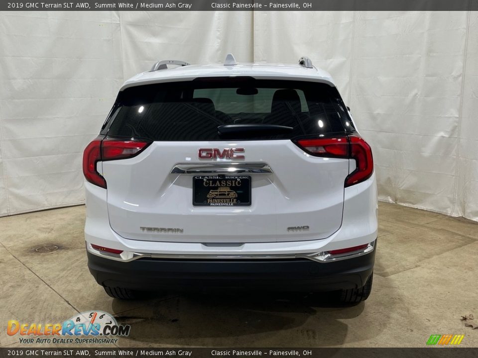 2019 GMC Terrain SLT AWD Summit White / Medium Ash Gray Photo #3