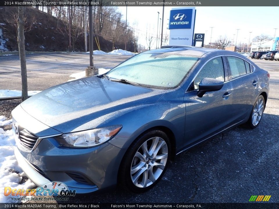 2014 Mazda MAZDA6 Touring Blue Reflex Mica / Black Photo #1