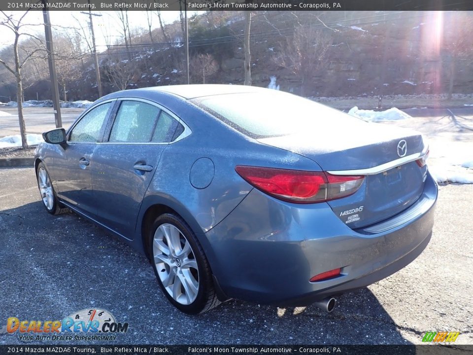 2014 Mazda MAZDA6 Touring Blue Reflex Mica / Black Photo #2