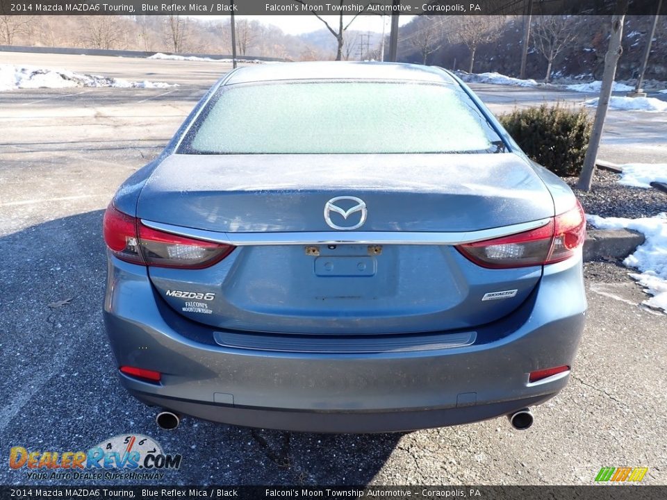 2014 Mazda MAZDA6 Touring Blue Reflex Mica / Black Photo #3