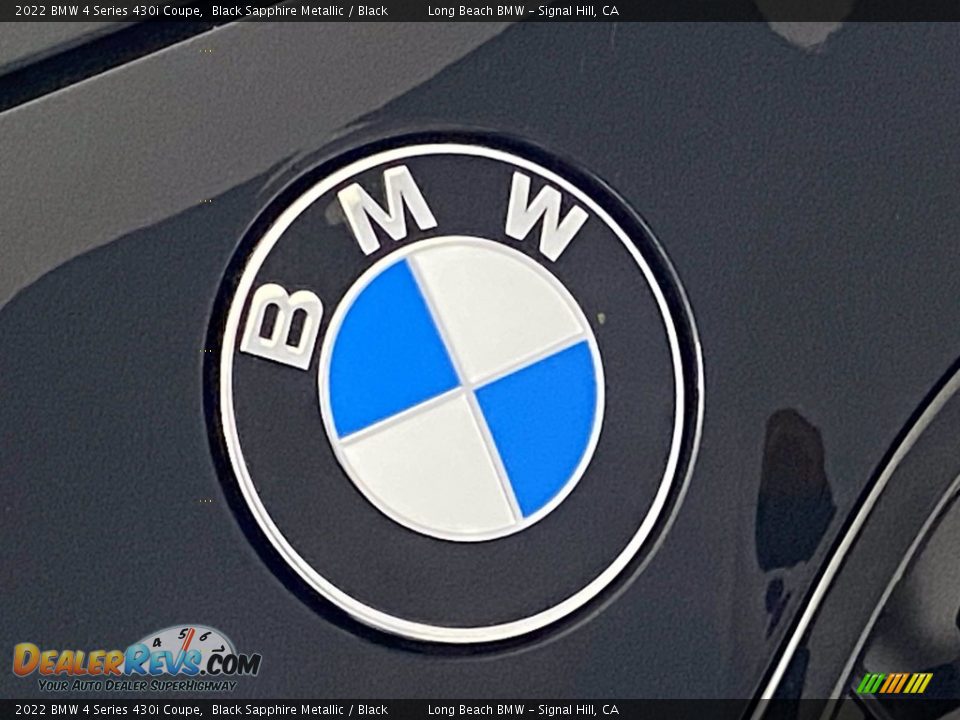 2022 BMW 4 Series 430i Coupe Black Sapphire Metallic / Black Photo #5