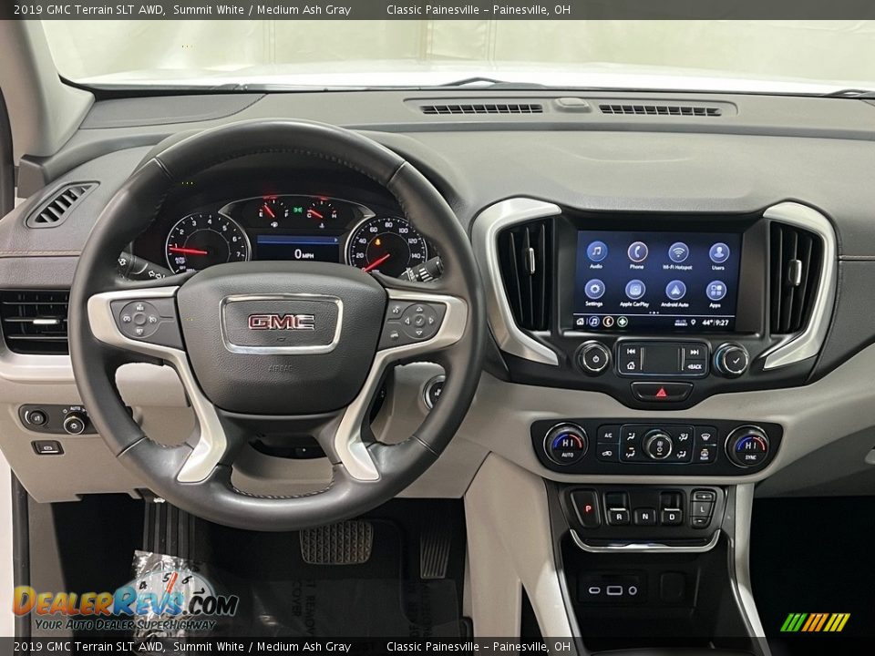 2019 GMC Terrain SLT AWD Summit White / Medium Ash Gray Photo #12