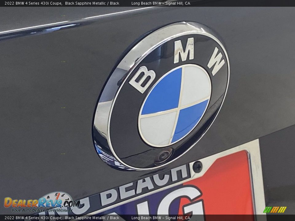 2022 BMW 4 Series 430i Coupe Black Sapphire Metallic / Black Photo #7