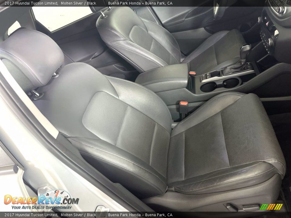 2017 Hyundai Tucson Limited Molten Silver / Black Photo #29