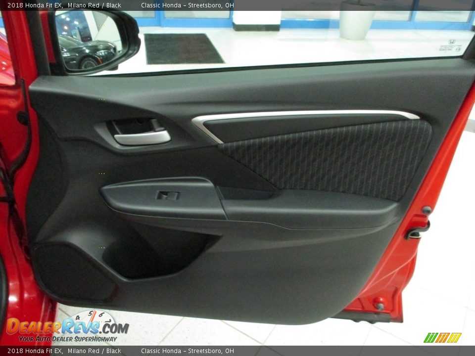 2018 Honda Fit EX Milano Red / Black Photo #14