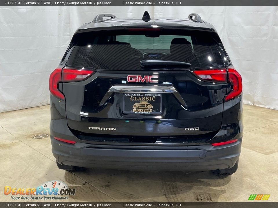 2019 GMC Terrain SLE AWD Ebony Twilight Metallic / Jet Black Photo #3