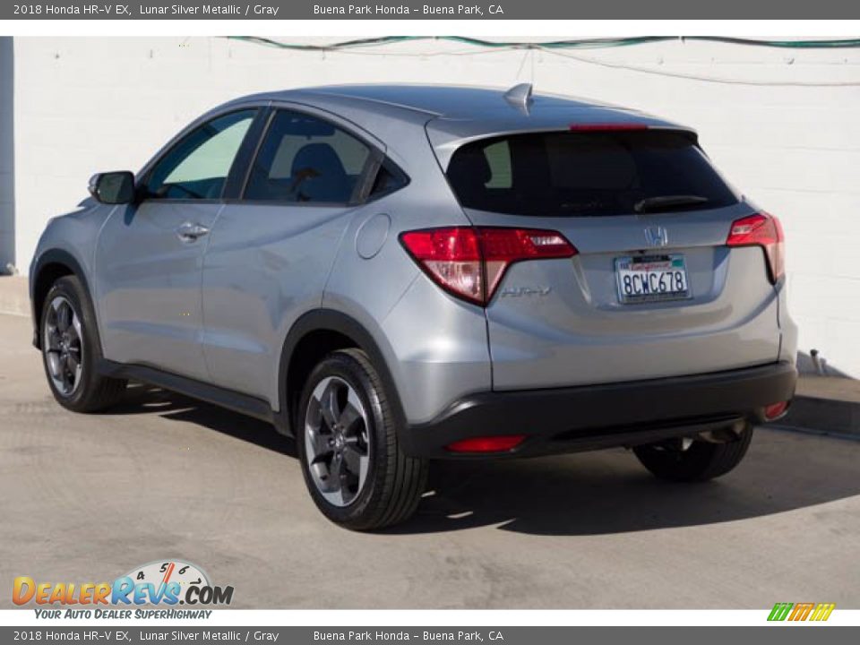 2018 Honda HR-V EX Lunar Silver Metallic / Gray Photo #2