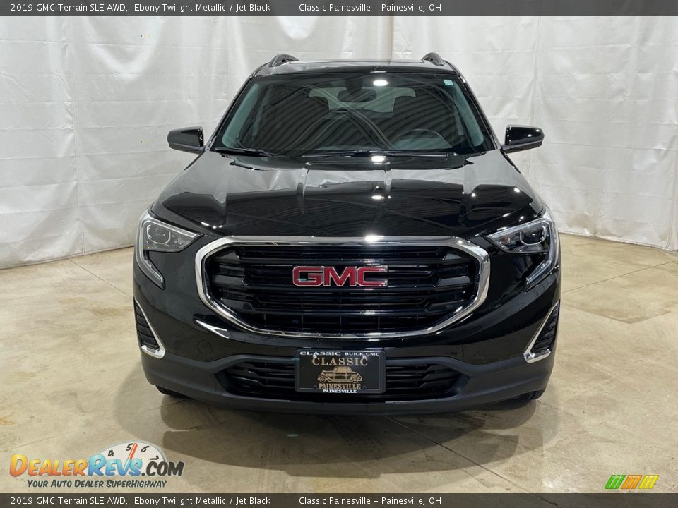 2019 GMC Terrain SLE AWD Ebony Twilight Metallic / Jet Black Photo #4