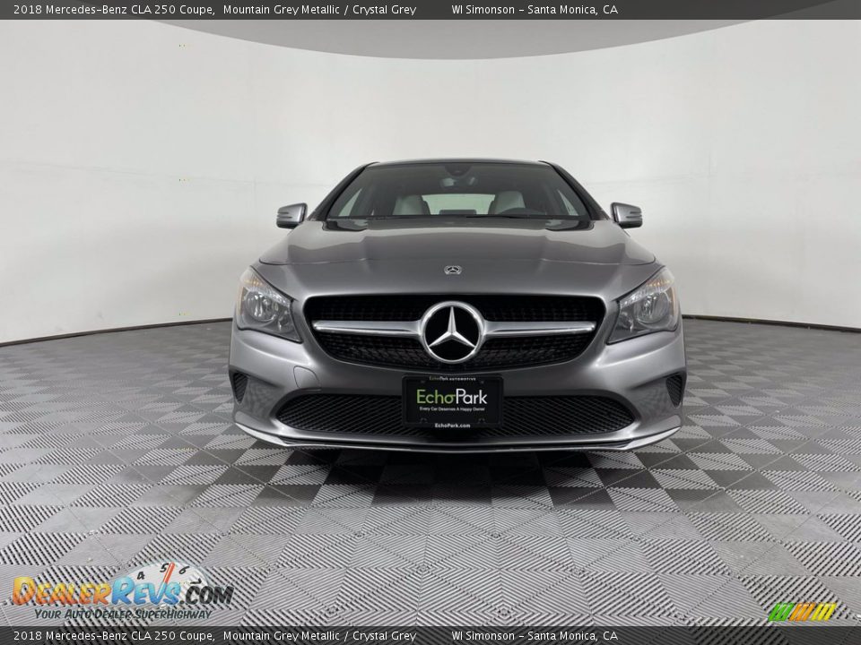 2018 Mercedes-Benz CLA 250 Coupe Mountain Grey Metallic / Crystal Grey Photo #2