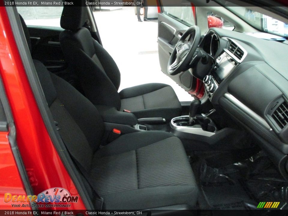 2018 Honda Fit EX Milano Red / Black Photo #16