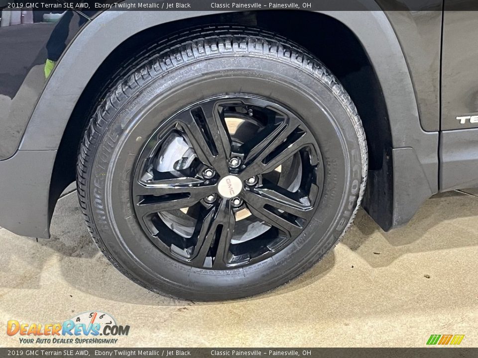 2019 GMC Terrain SLE AWD Ebony Twilight Metallic / Jet Black Photo #5