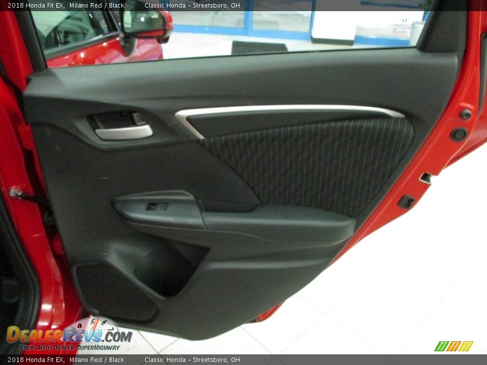 2018 Honda Fit EX Milano Red / Black Photo #18