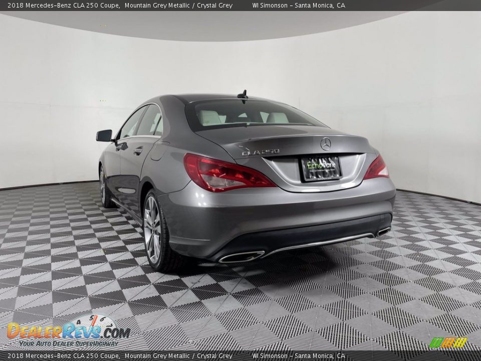 2018 Mercedes-Benz CLA 250 Coupe Mountain Grey Metallic / Crystal Grey Photo #5