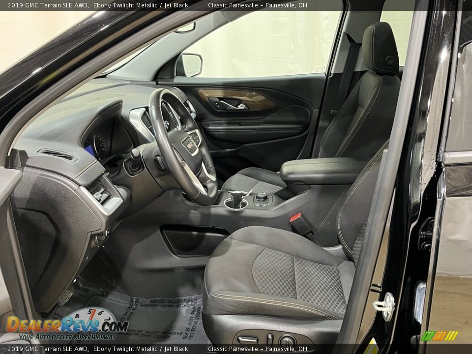 2019 GMC Terrain SLE AWD Ebony Twilight Metallic / Jet Black Photo #9