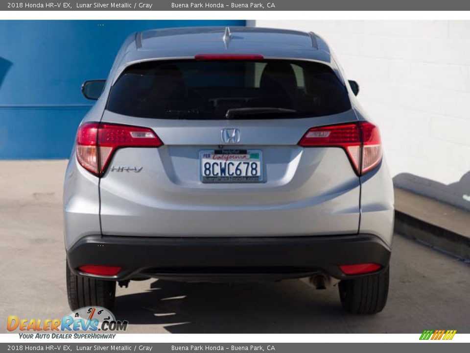 2018 Honda HR-V EX Lunar Silver Metallic / Gray Photo #9