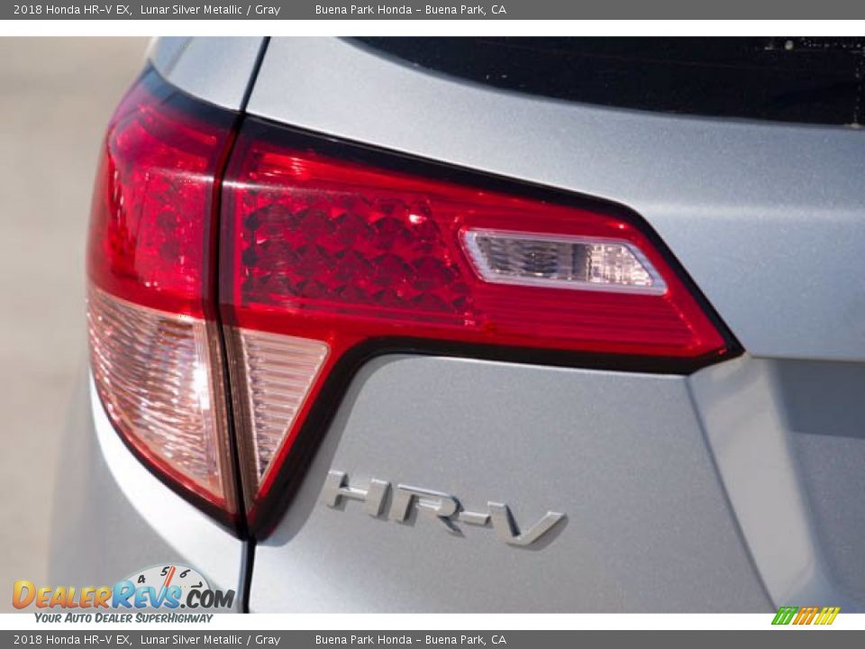 2018 Honda HR-V EX Lunar Silver Metallic / Gray Photo #10