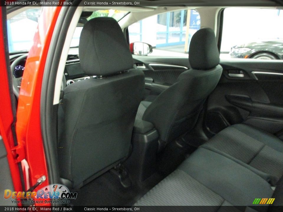 2018 Honda Fit EX Milano Red / Black Photo #24