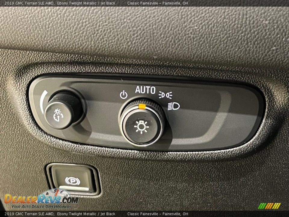 2019 GMC Terrain SLE AWD Ebony Twilight Metallic / Jet Black Photo #12