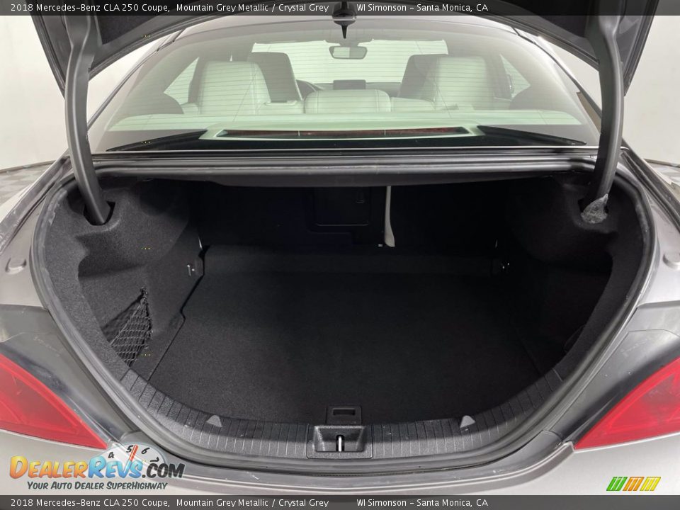 2018 Mercedes-Benz CLA 250 Coupe Mountain Grey Metallic / Crystal Grey Photo #10