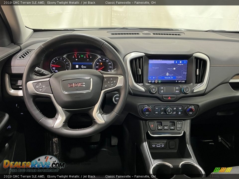 2019 GMC Terrain SLE AWD Ebony Twilight Metallic / Jet Black Photo #13