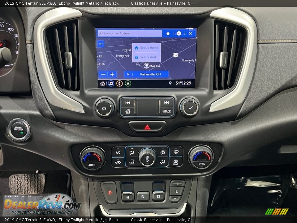 2019 GMC Terrain SLE AWD Ebony Twilight Metallic / Jet Black Photo #14