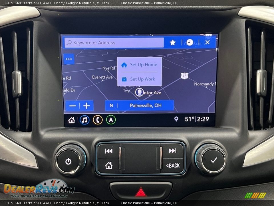 2019 GMC Terrain SLE AWD Ebony Twilight Metallic / Jet Black Photo #15