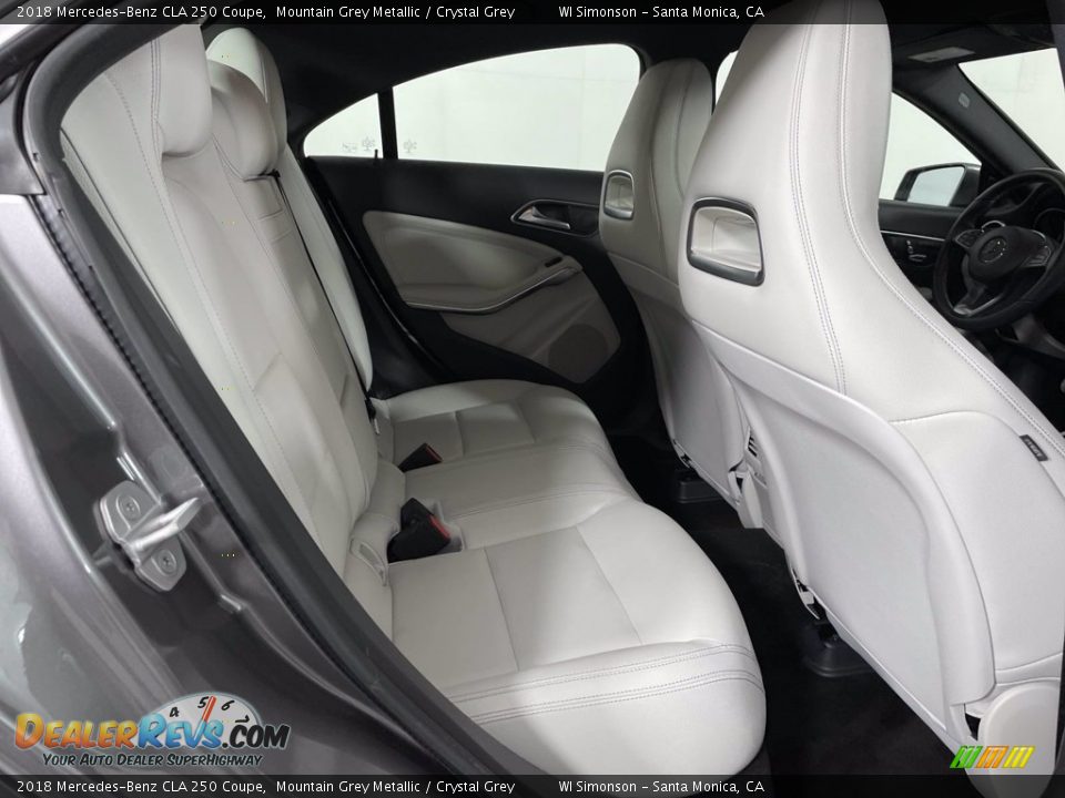 2018 Mercedes-Benz CLA 250 Coupe Mountain Grey Metallic / Crystal Grey Photo #15
