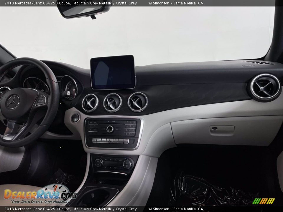 2018 Mercedes-Benz CLA 250 Coupe Mountain Grey Metallic / Crystal Grey Photo #16