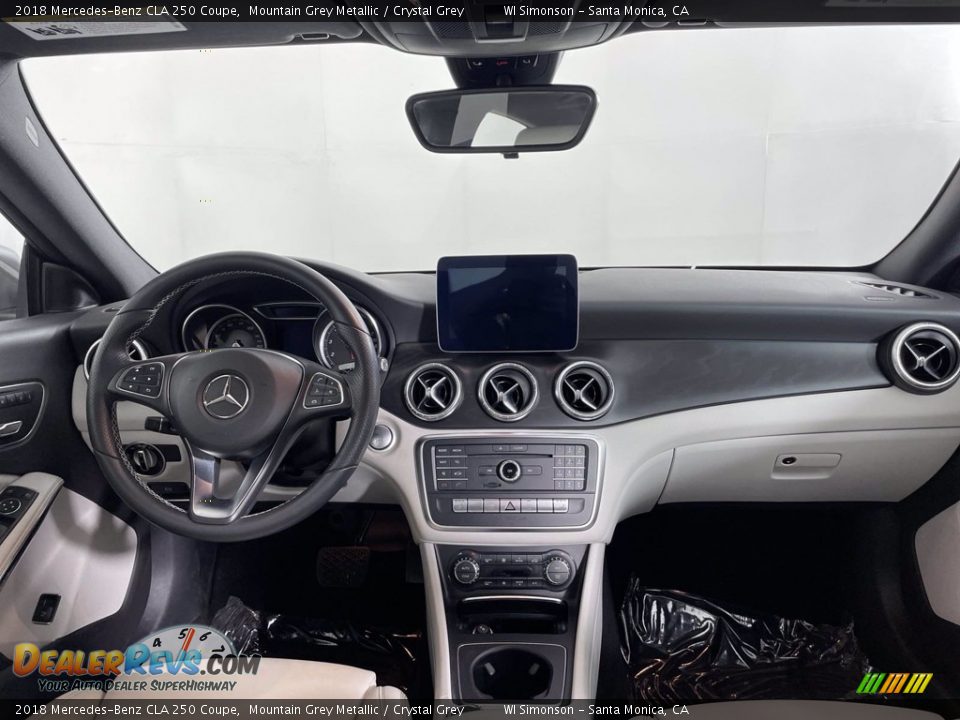 2018 Mercedes-Benz CLA 250 Coupe Mountain Grey Metallic / Crystal Grey Photo #17