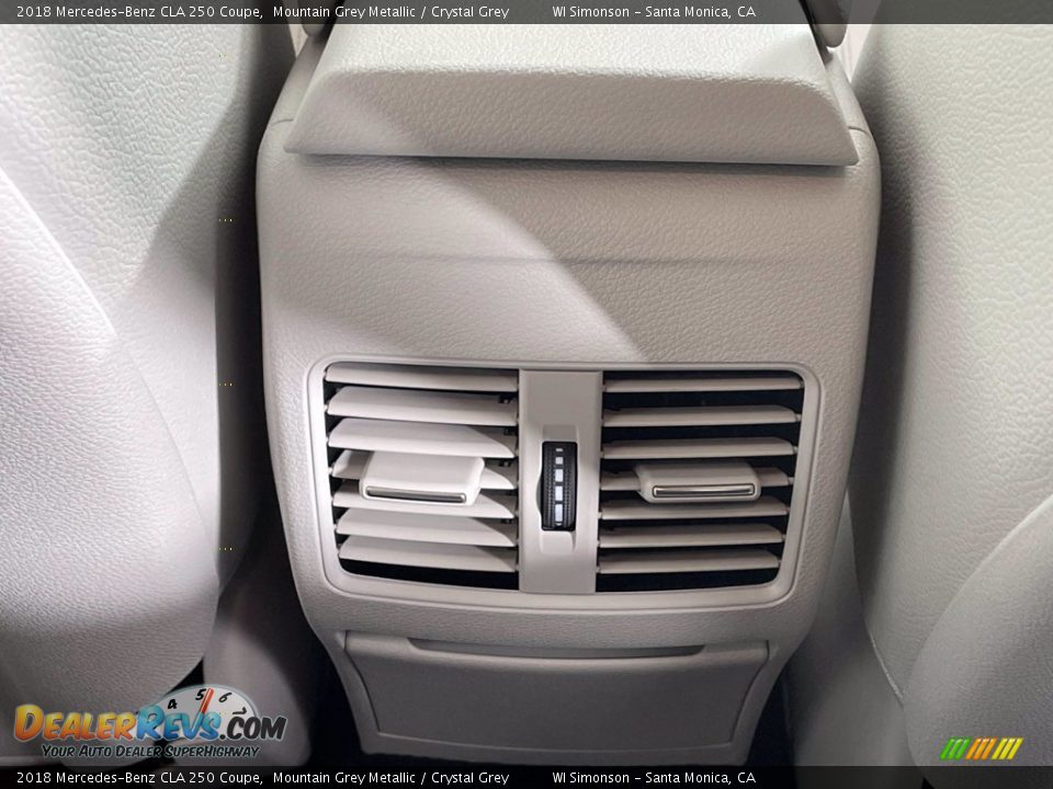 2018 Mercedes-Benz CLA 250 Coupe Mountain Grey Metallic / Crystal Grey Photo #19