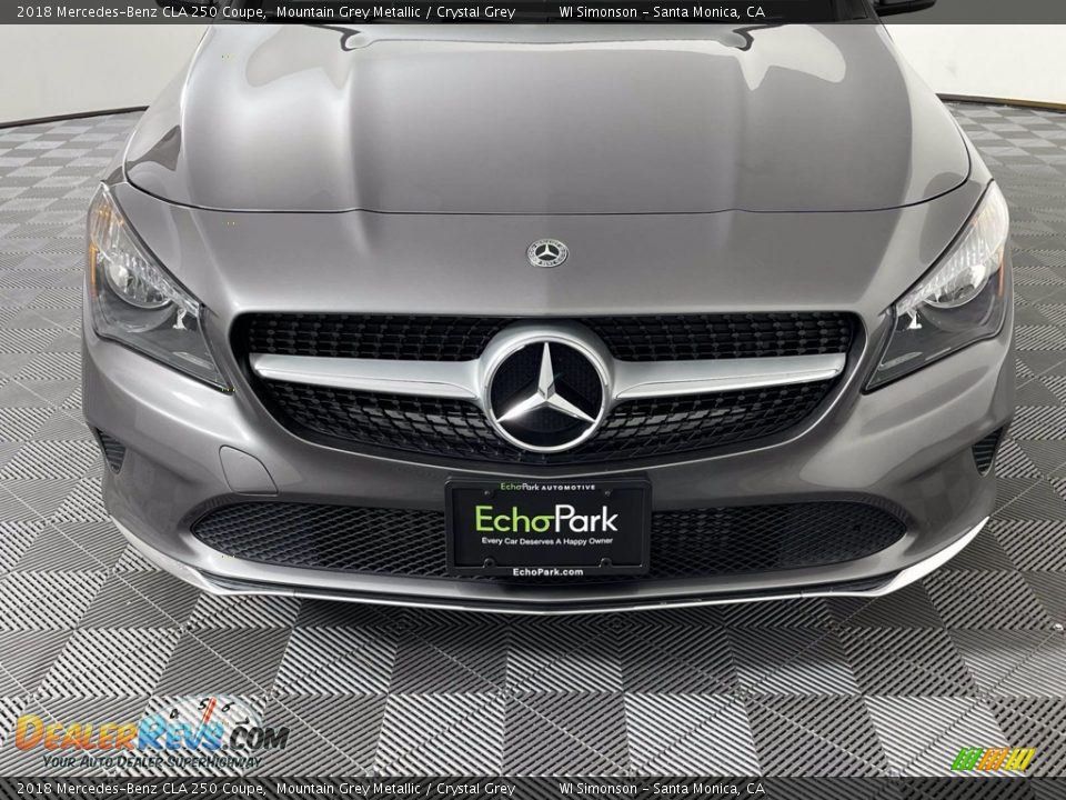 2018 Mercedes-Benz CLA 250 Coupe Mountain Grey Metallic / Crystal Grey Photo #23