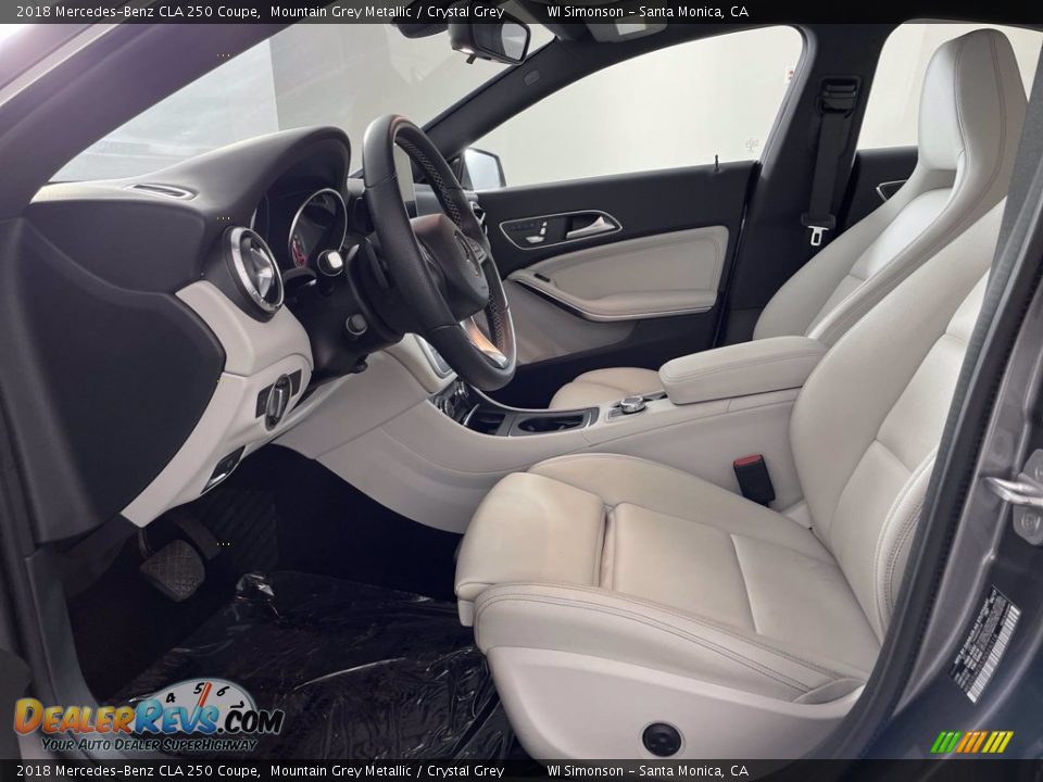 2018 Mercedes-Benz CLA 250 Coupe Mountain Grey Metallic / Crystal Grey Photo #29