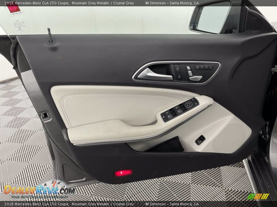2018 Mercedes-Benz CLA 250 Coupe Mountain Grey Metallic / Crystal Grey Photo #31