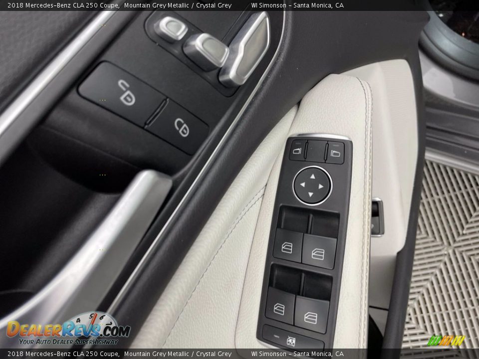 2018 Mercedes-Benz CLA 250 Coupe Mountain Grey Metallic / Crystal Grey Photo #32