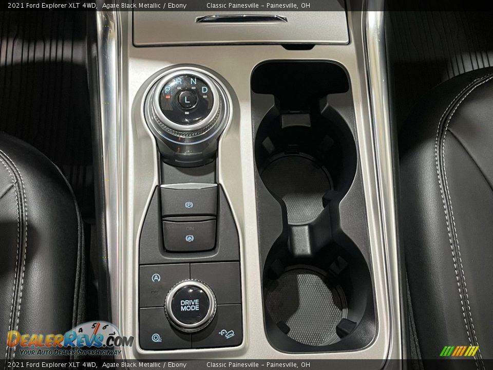 2021 Ford Explorer XLT 4WD Agate Black Metallic / Ebony Photo #18