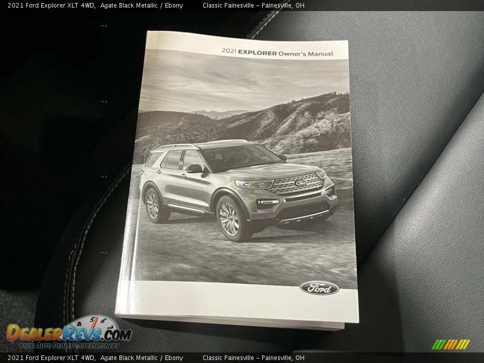 2021 Ford Explorer XLT 4WD Agate Black Metallic / Ebony Photo #20