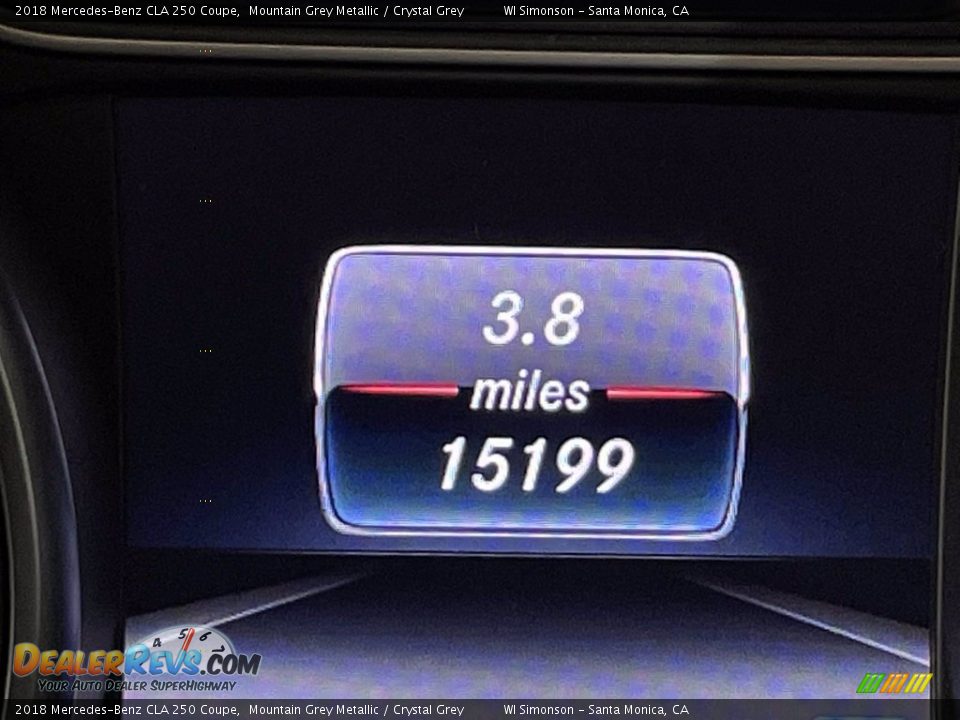 2018 Mercedes-Benz CLA 250 Coupe Mountain Grey Metallic / Crystal Grey Photo #34