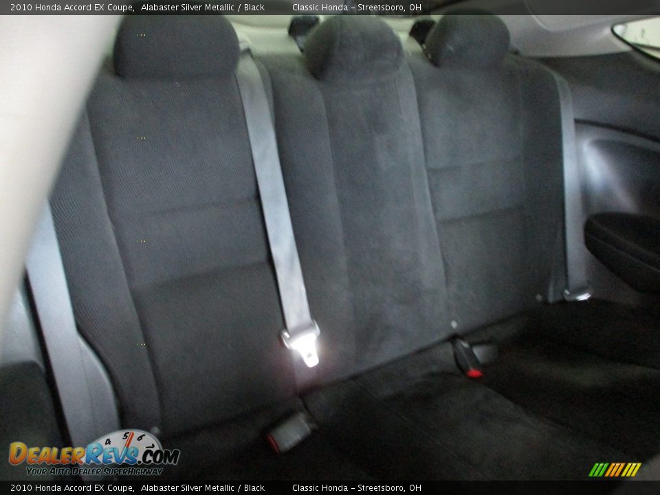 2010 Honda Accord EX Coupe Alabaster Silver Metallic / Black Photo #19