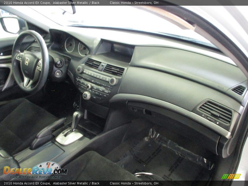 2010 Honda Accord EX Coupe Alabaster Silver Metallic / Black Photo #20