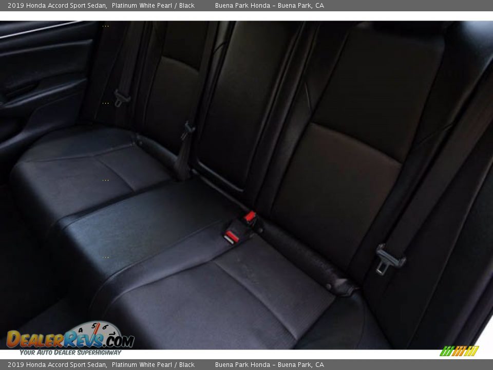 2019 Honda Accord Sport Sedan Platinum White Pearl / Black Photo #20