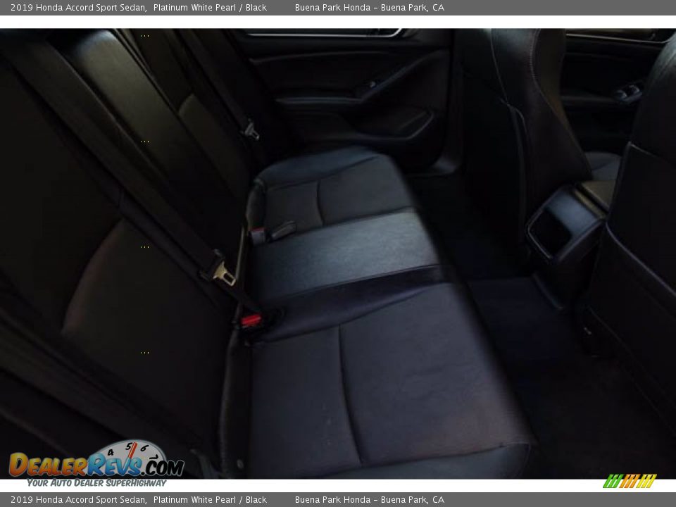 2019 Honda Accord Sport Sedan Platinum White Pearl / Black Photo #22