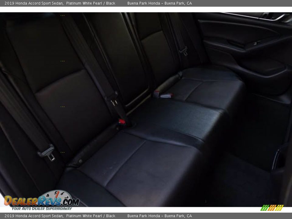 2019 Honda Accord Sport Sedan Platinum White Pearl / Black Photo #23