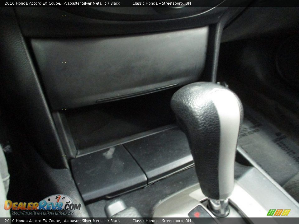 2010 Honda Accord EX Coupe Alabaster Silver Metallic / Black Photo #34