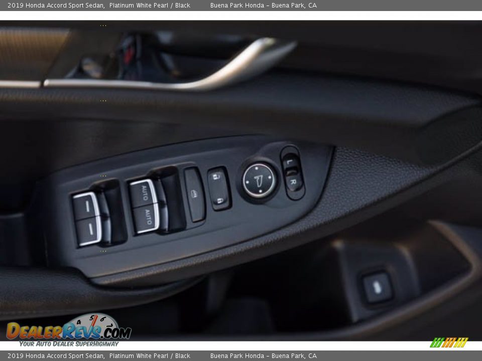 2019 Honda Accord Sport Sedan Platinum White Pearl / Black Photo #30