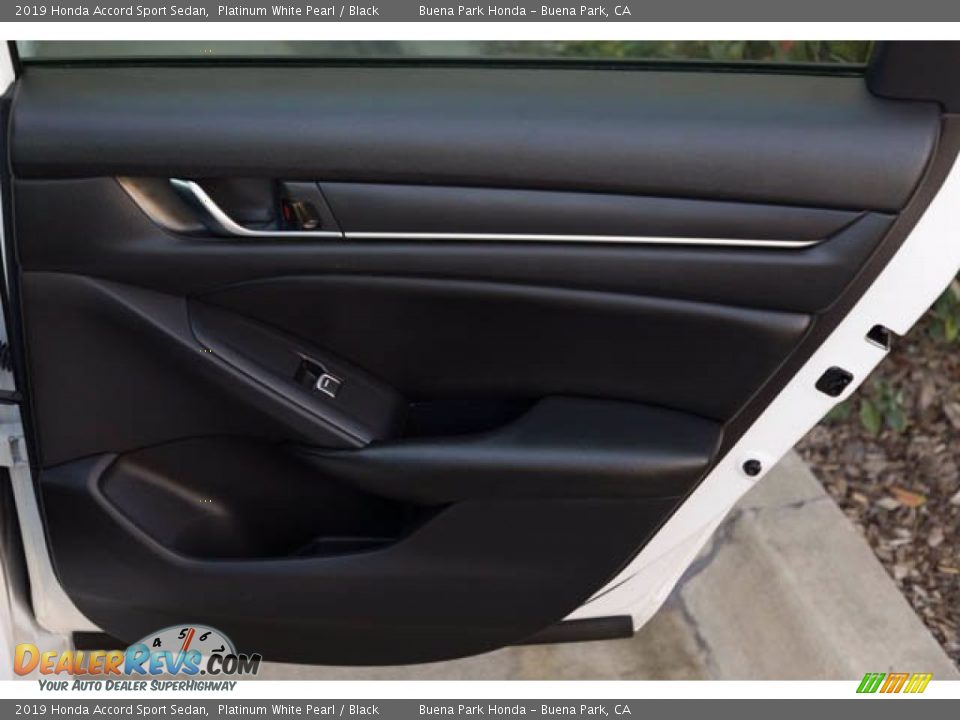 2019 Honda Accord Sport Sedan Platinum White Pearl / Black Photo #32