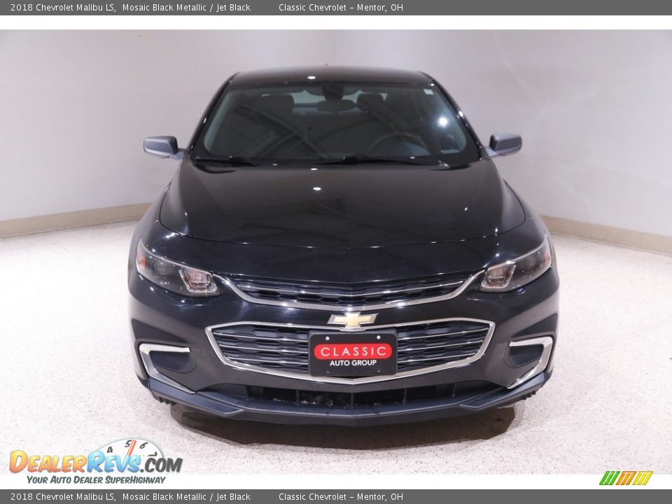 2018 Chevrolet Malibu LS Mosaic Black Metallic / Jet Black Photo #2