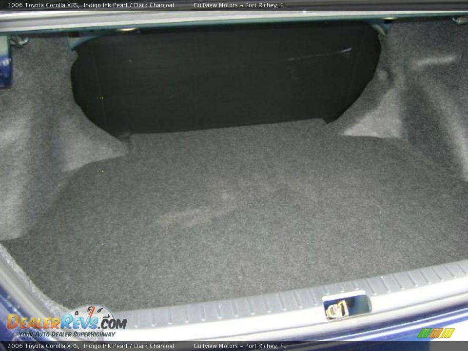 2006 Toyota Corolla XRS Indigo Ink Pearl / Dark Charcoal Photo #21