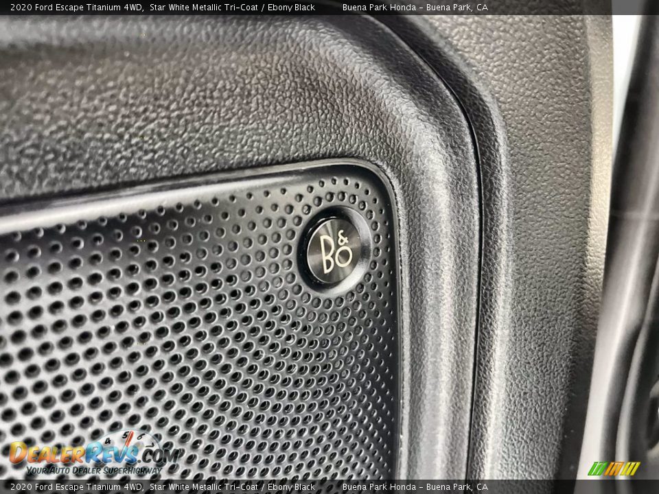 2020 Ford Escape Titanium 4WD Star White Metallic Tri-Coat / Ebony Black Photo #13
